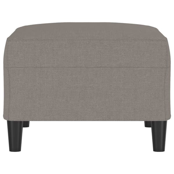 vidaXL Fotpall Taupe 70x55x41 cm tyg