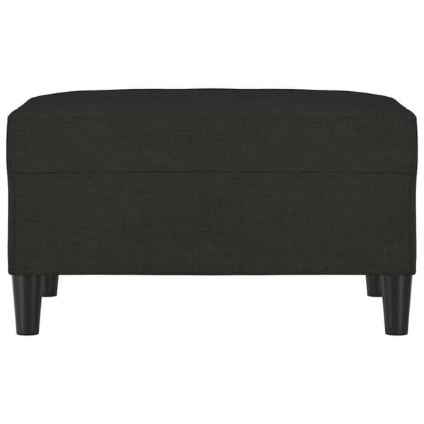 vidaXL Fotpall svart 70x55x41 cm tyg
