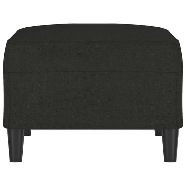 vidaXL Fotpall svart 70x55x41 cm tyg