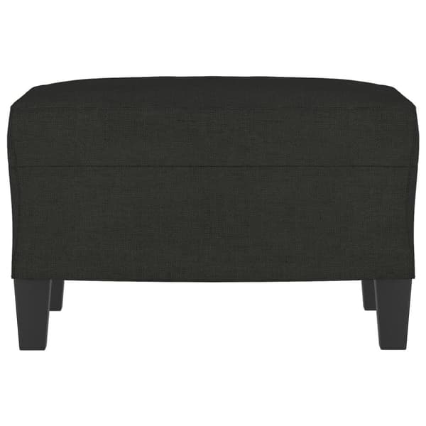vidaXL Fotpall svart 60x50x41 cm tyg