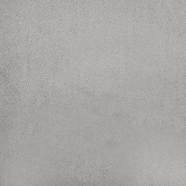 vidaXL Fotpall Ljusgrå 60x50x41 cm mikrofibertyg