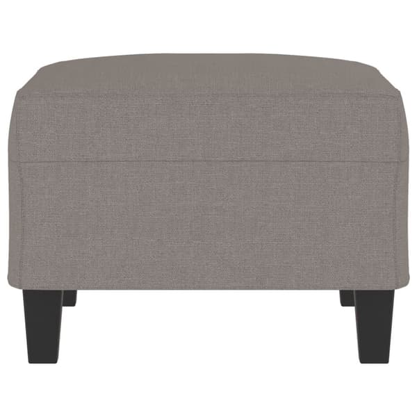 vidaXL Fotpall Taupe 70x55x41 cm tyg