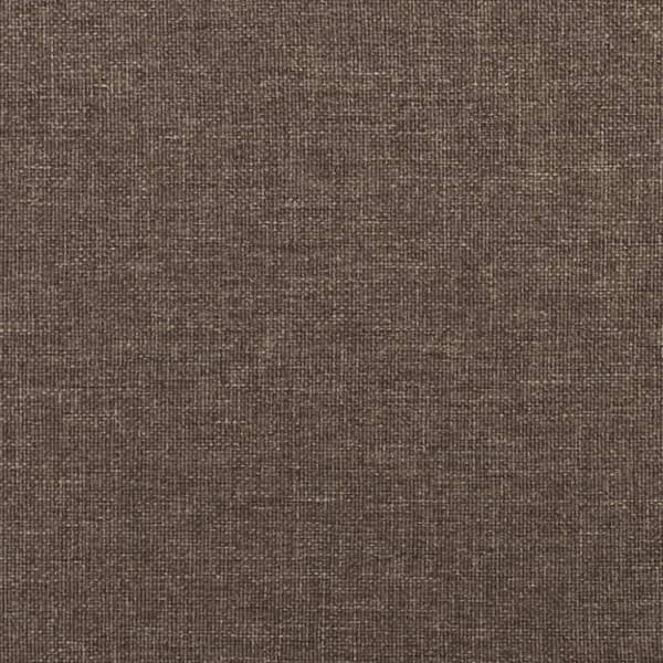 vidaXL Fotpall taupe 45x29,5x35 cm tyg