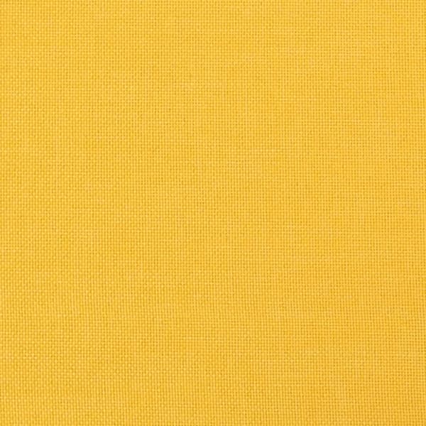 vidaXL Fotpall senapsgul 60x60x36 cm tyg