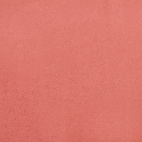 vidaXL Fotpall rosa 60x60x36 cm sammet