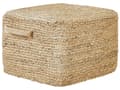 Pikkukuva 1 / 7: Rahi luonnonväri juutti 45 x 45 x 30 cm EPS täytteellä neliskulmainen kahvoilla boho-tyyli