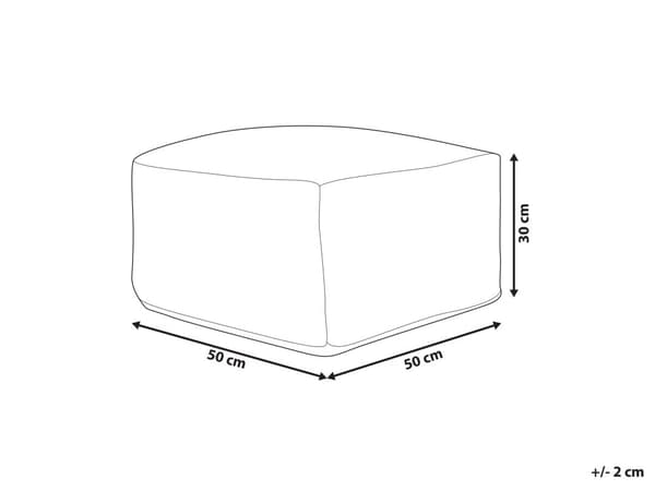Rahi vihreä beige 50 x 30 x 50 cm juutti puuvilla villa Kelim kuvioitu neliö retro perinteinen
