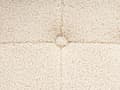 Miniatyrbillede 7 af 7: Fodskammel Beige Boucle Rund Puf-knap Tuftet Polstring Glamourøs Stuemøbler
