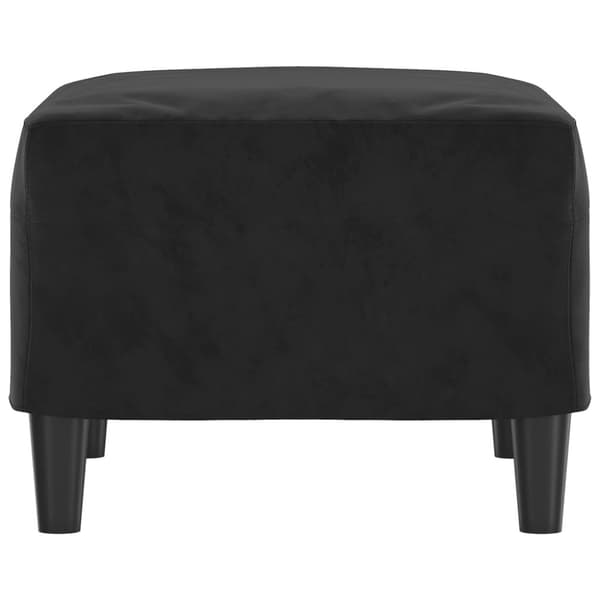 vidaXL fodskammel 60x50x41 cm velour sort