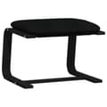 Miniatyrbillede 2 af 9: vidaXL fodskammel 51x41x40 cm stof sort