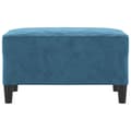 Miniatyrbillede 4 af 8: vidaXL fodskammel 70x55x41 cm velour lyserød