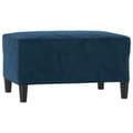 Miniatyrbillede 1 af 8: vidaXL fodskammel 70x55x41 cm velour lyserød