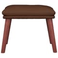 Miniatyrbillede 3 af 7: vidaXL fodskammel 45x29,5x35 cm kunstlæder brun