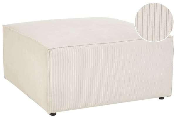 Rahi vaalea beige vakosamettiverhoilu muovijalat puurunko monikäyttöinen neliö minimalistinen