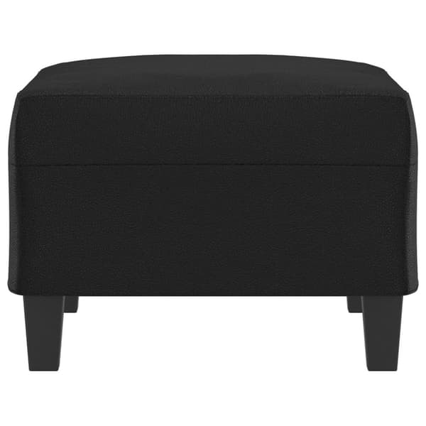 vidaXL Fotpall svart 70x55x41 cm konstläder