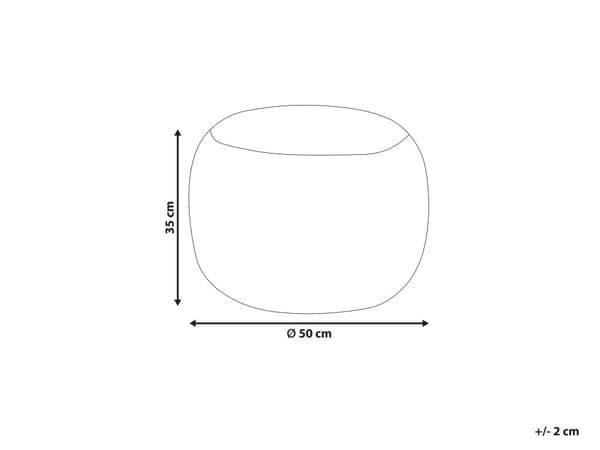 Rahi laivastonsininen beige 50 cm muovi pyöreä geometrinen kuvio sisälle ulos boho