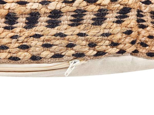 Rahi luonnonväri 50 cm juutti puuvilla pyöreä EPS-raetäyte käsintehty luonnollinen boho