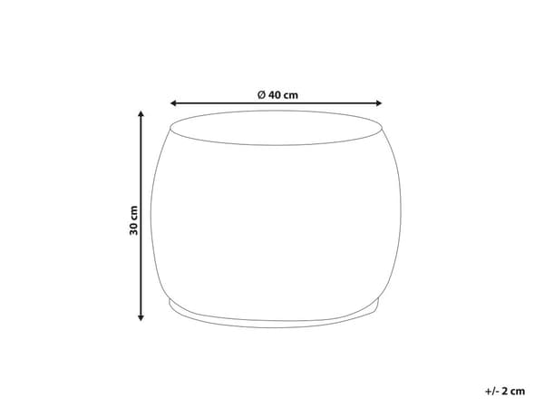 Puff Ljus Sjögräs Vattenhyacint ⌀ 40 cm Frigolit Fyllning Pall Boho-stil Vardagsrum Sovrum