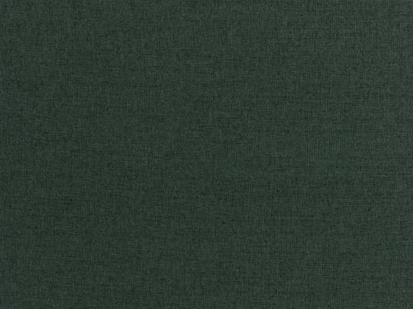 Ottoman fotskammel mørkegrønn polyesterstoff polstret firkantet minimalistisk moderne modulær sofa element