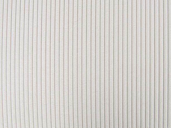 Sittpuff Off-White 80 x 80 x 35 cm Fyrkantig Manchestertyg Modernt vardagsrum