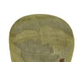 Miniatyrbilde 4 av 6: Puff Grønn Hvit Bomull 50 x 30 cm Rund form Dekorativt mønster Håndlaget Bohemsk stil Moderne stil Tilbehør Stue Soverom