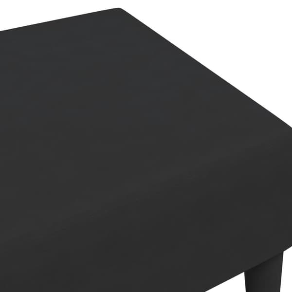 vidaXL fodskammel 77x55x31 cm velour sort