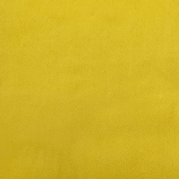 vidaXL Fotpall Gul 77x55x31 cm sammet