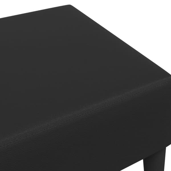 vidaXL Fotpall svart 77x55x31 cm konstläder