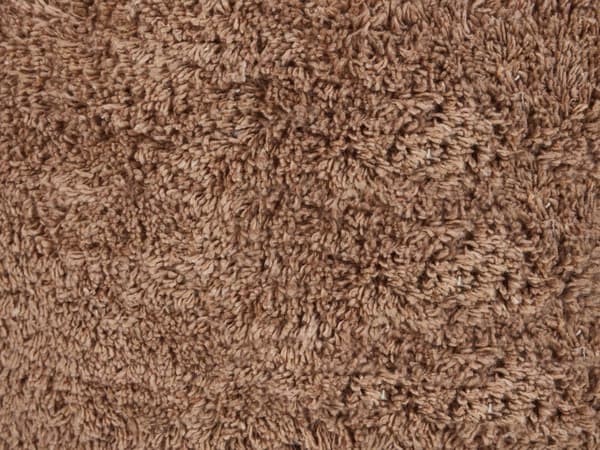 Puf Brun Bomuld 50 x 35 cm Rund form Dekorativt mønster Håndlavet Bohemsk stil Moderne stil Tilbehør Stue Soveværelse