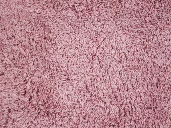 Puff Rosa Bomull 50 x 35 cm Lurvig Dekorativ Sits Handgjord Boho Modern Stil Vardagsrum Sovrum