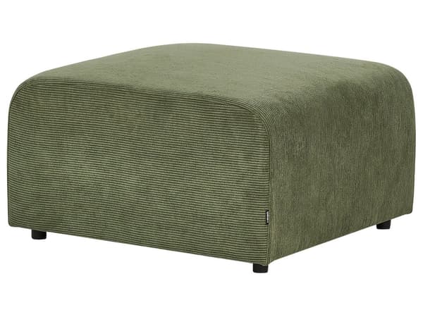 Rahi vihreä vakosametti verhoiltu 75 x 74 x 44 cm muovijalat suorakulmio moderni
