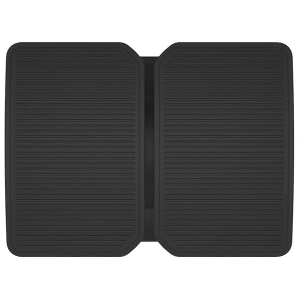 vidaXL Fotstöd svart 43,5x32,5x10,5 cm - Fotpallar