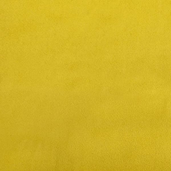 vidaXL fodskammel 77x55x31 cm velour gul