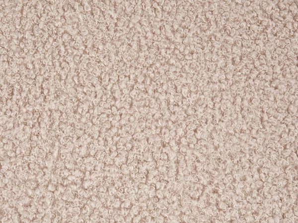 Puf Beige Bouclé 38 x 38 cm Firkantet form Moderne design Tilbehør Fodskammel Stue