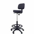 Miniatyrbild 3 av 5: Sittpall Llanos Piqueras y Crespo 1CLSPNE Svart PVC