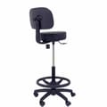 Miniatyrbild 5 av 5: Sittpall Llanos Piqueras y Crespo 1CLSPNE Svart PVC