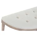 Miniatyrbild 2 av 3: Sittpall DKD Home Decor Beige Naturell Gummiträ Plast 125 x 43 x 48 cm