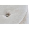 Miniatyrbild 4 av 4: Fotpall DKD Home Decor Beige Gyllene Metall Polyester (63 x 63 x 42 cm)