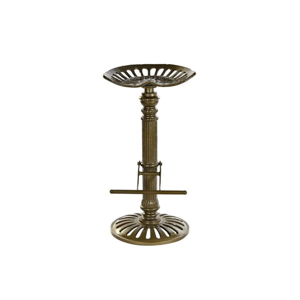 Sittpall DKD Home Decor Gyllene Metall (44 x 33 x 82 cm)