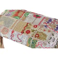 Miniatyrbild 4 av 4: Sittpall DKD Home Decor Multicolour Polyester Mangoträ 65 x 31,7 x 38 cm Elefant