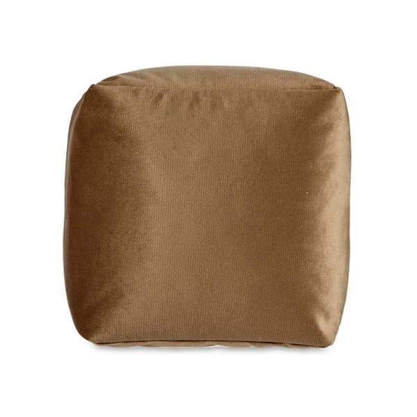 Puff Sammet Brun 30 x 30 x 30 cm (4 antal)