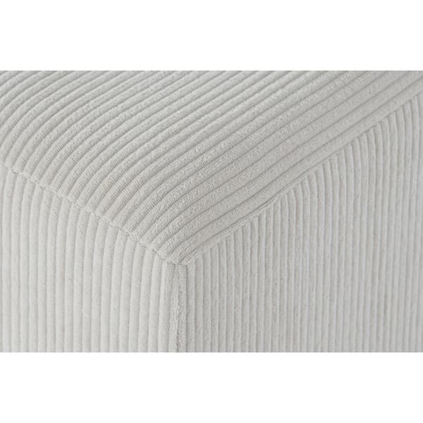 Sittpall DKD Home Decor Beige Trä MDF 100 x 40 x 40 cm
