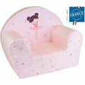 Miniatyrbillede 2 af 2: Lænestol til børn Fun House Dancer Ballerina Club Pink 52 x 33 x 42 cm