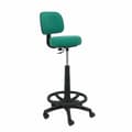 Miniatyrbillede 1 af 3: Taburet Llanos Piqueras y Crespo LB456RN Smaragdgrøn PVC