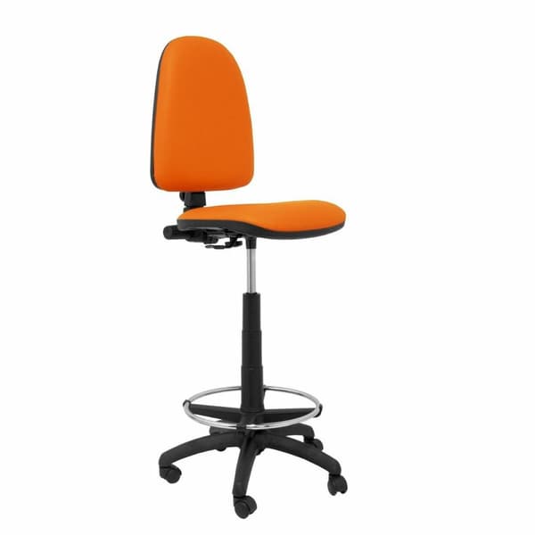 Taburet Ayna Piqueras y Crespo 4CPSPNA Orange PVC Imiteret læder