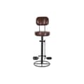 Miniatyrbillede 1 af 8: Taburet DKD Home Decor 45 x 46 x 118 cm Sort Metal Brun