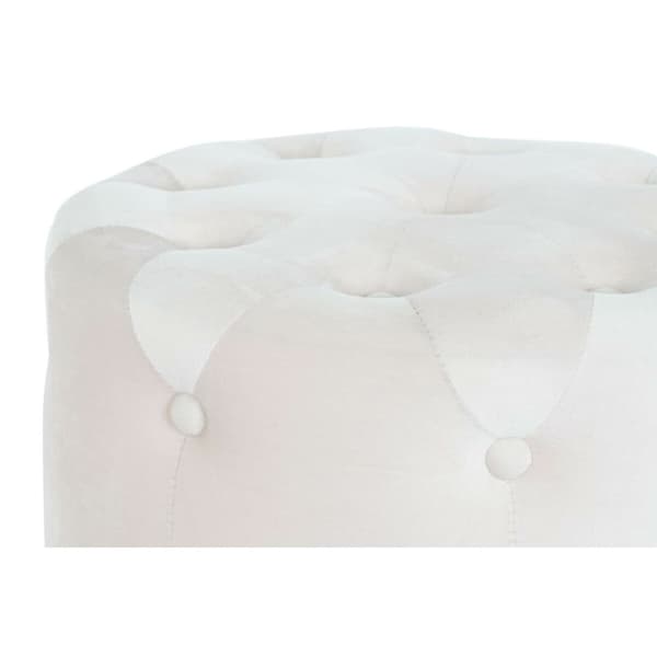 Fodstøtte DKD Home Decor Pink Gylden Træ MDF Fløjl 60 x 60 x 54 cm (3 enheder)