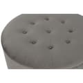 Miniatyrbillede 2 af 6: Stol DKD Home Decor Grå Sølvfarvet Træ MDF 80 x 80 x 43 cm