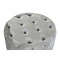 Miniatyrbilde 4 av 4: Fotstøtte DKD Home Decor Grå Fløyel Tre MDF (80 x 80 x 43 cm) (58 x 58 x 37 cm) (2 pcs)