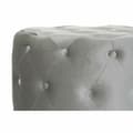 Miniatyrbilde 2 av 4: Fotstøtte DKD Home Decor Grå Fløyel Tre MDF (80 x 80 x 43 cm) (58 x 58 x 37 cm) (2 pcs)